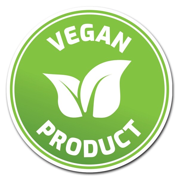 Signmission Corrugated Plastic Sign With Stakes 24in Circular-Farmers Market Vegan, C-24-CIR-WS-Vegan C-24-CIR-WS-Vegan - main